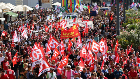 sindicatos franceses